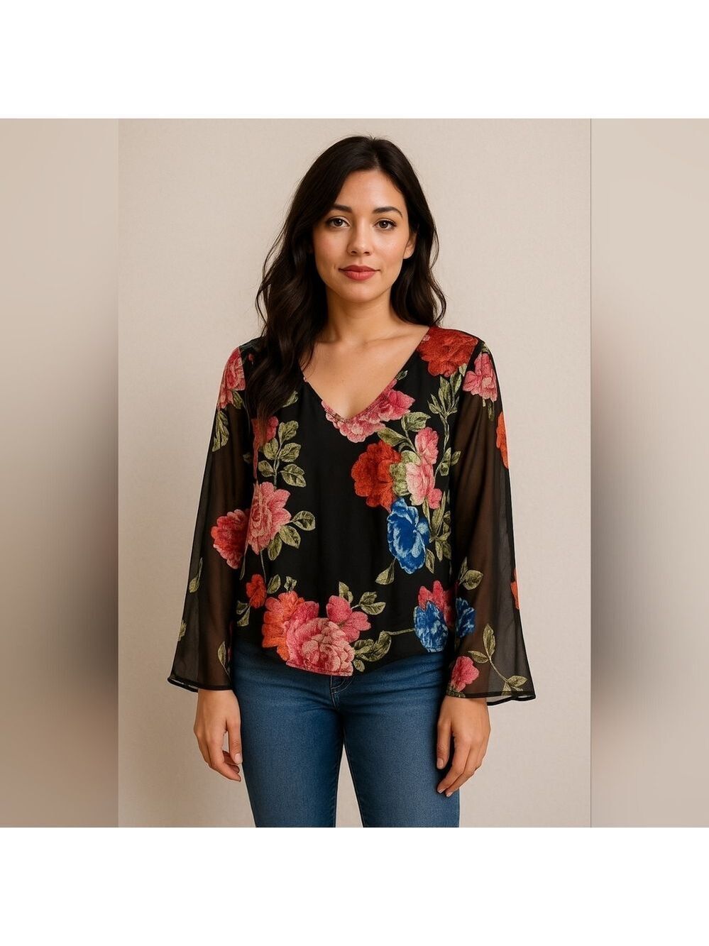 NWT Show Me Your MuMu boho style top
